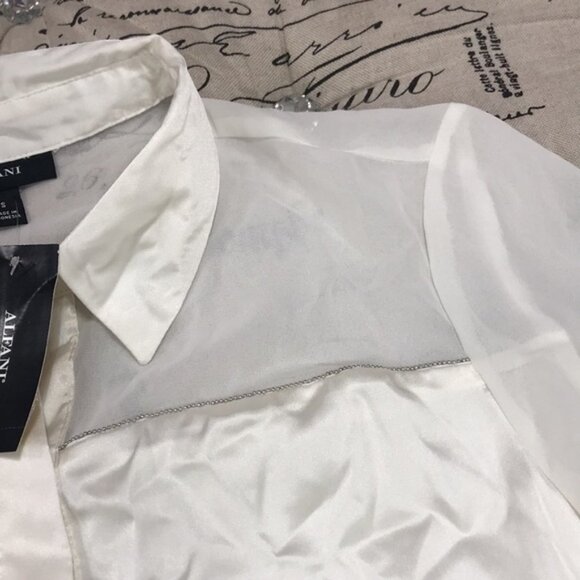 Alfani Tunic Button-Up Shirt - Picture 7 of 10